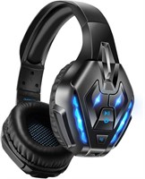 Bluetooth Gaming Headset, Noise Canceling Mic