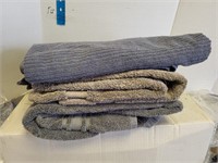 Group of bath towels