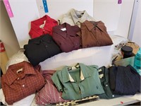 Men's clothes including Patagonia and Christian