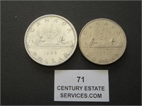 A Canadian 1966 $1 Silver Coin (+ Bonus)