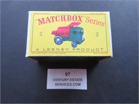 A Lesney Matchbox Diecast Toy Truck