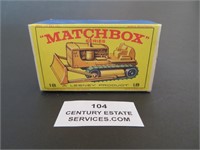 A Lesney Matchbox Diecast Toy Bulldozer