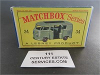A Lesney Matchbox Diecast Toy VW Camper