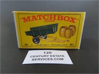 A Lesney Matchbox Diecast Toy Trailor