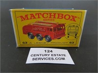 A Lesney Matchbox Diecast Toy Tender