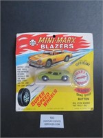 A Mini-Marx Blazers Super Speed Wheels Toy Car
