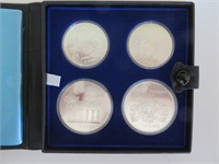 A 1974 RCM Silver Olympic 4 Coin Set - Series II