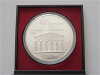 A 1974 Montreal Olympic $10 Silver Coin