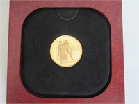 A 1976 RCM $100 Olympic Gold Proof Coin