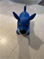 Waddle Blue Dog Bouncer 22" L x 7" W x 10" H
