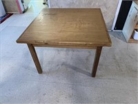 Wooden Square Table Good Shape 30" x 30" x 21" H