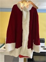 Santa Suit Complete Set Size 3x Great Shape