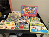 Lot Of Shape & Animal Puzzles Have All Pieces
