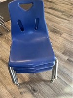 (3) Toddler School Chairs