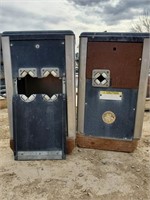 (2) Gas Station Air Hose Holders