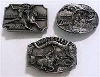 Dodge City Belt Buckles