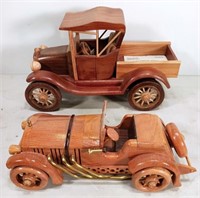 Wood Car & Truck