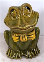 Vintage Frog Cookie Jar
