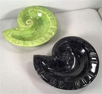 Ceramic Seashell Ashtrays