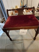 Antique Vanity Bench/Chair