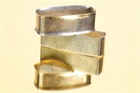 (2) Sterling Silver Napkin Ring Holders