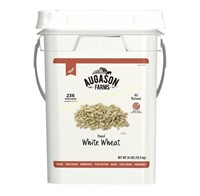 Augason Farms Hard White Wheat 4-gallon Pail:
