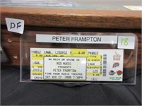 Peter Frampton concert ticket