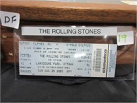The Rolling stones concert ticket