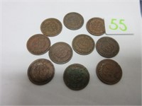 Indian head pennies.