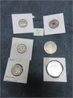 mixed coins / tokens
