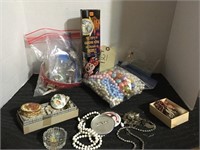 LARGE LOT OF UNSOLD JEWELRY AND MORE PART 1&2