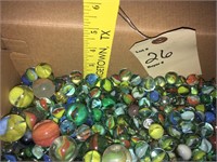 LARGE LOT OF MARBLES WITH SHOOTERS