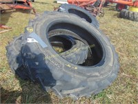 PAIR OF 380/85/R34 TRACTOR TIRES