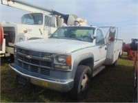 2000 CHEVY 3500HD 2WD TRUCK w/ SERVICE BED