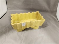 VINTAGE YELLOW UPCO POTTERY/PLANTER APPROX 8"