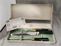 WASHINGTON FORGE STAINLESS STEEL BOXED CUTLERY SET