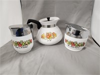 (3) PIECES OF CORNING WARE