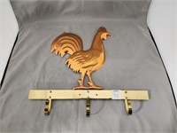 MADE IN KOREA ROOSTER HAT RACK (WALL HANGING)