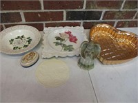 Misc. Lot - Plates, Mold & More