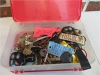 Storage Container full of Misc. Keys