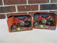 2 NEW Toy Motorcycles