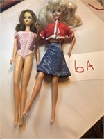 2 - VINTAGE 1966 BARBIES