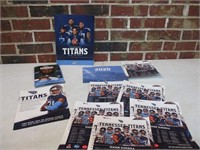 Lot of Tennessee Titans Sports Memorabilia