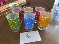 6- COLORFUL GLASSES