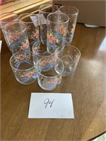 10- MATCHING GLASSES