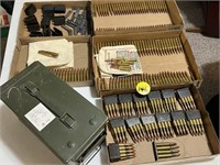 Ammo Can & 250+ Rounds 30-06 M1 Garand Ammo & Clip