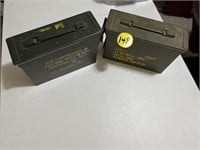 (2) 30 Cal Ammo Boxes