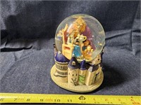 Beauty and the Beast snow globe working