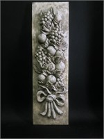 Grapes & Fruits Still Life Cast Sculpture