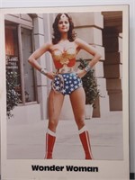 VTG Wonder Woman TV Series Poster in Board